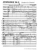 Symphonie Nr. 3 op. 29 (1959)（ポケットスコア）