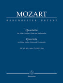 Quartets for Flute, Violin, Viola and Violoncello（ポケットスコア）