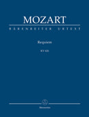 Requiem K. 626: Mozart's fragment compl. by Eybler and Süßmayr（ポケットスコア） / Mozart (Bärenreiter)