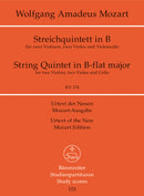 Streichquintett B-Dur K. 174（ポケットスコア）