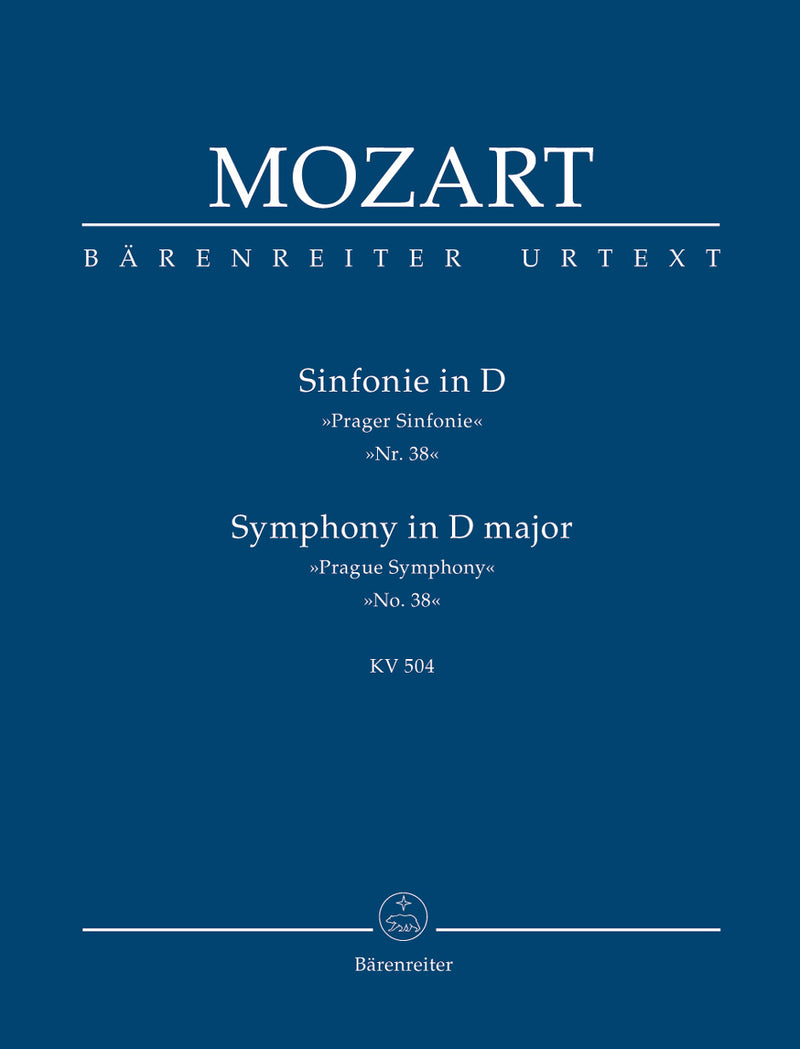 Symphony Nr. 38 D major K. 504 "Prague Symphony"（ポケットスコア）