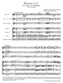 Concerto for Oboe and Orchestra C major K. 314 (285d)（ポケットスコア）