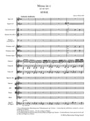 Missa C minor K. 427 (417a)（ポケットスコア）