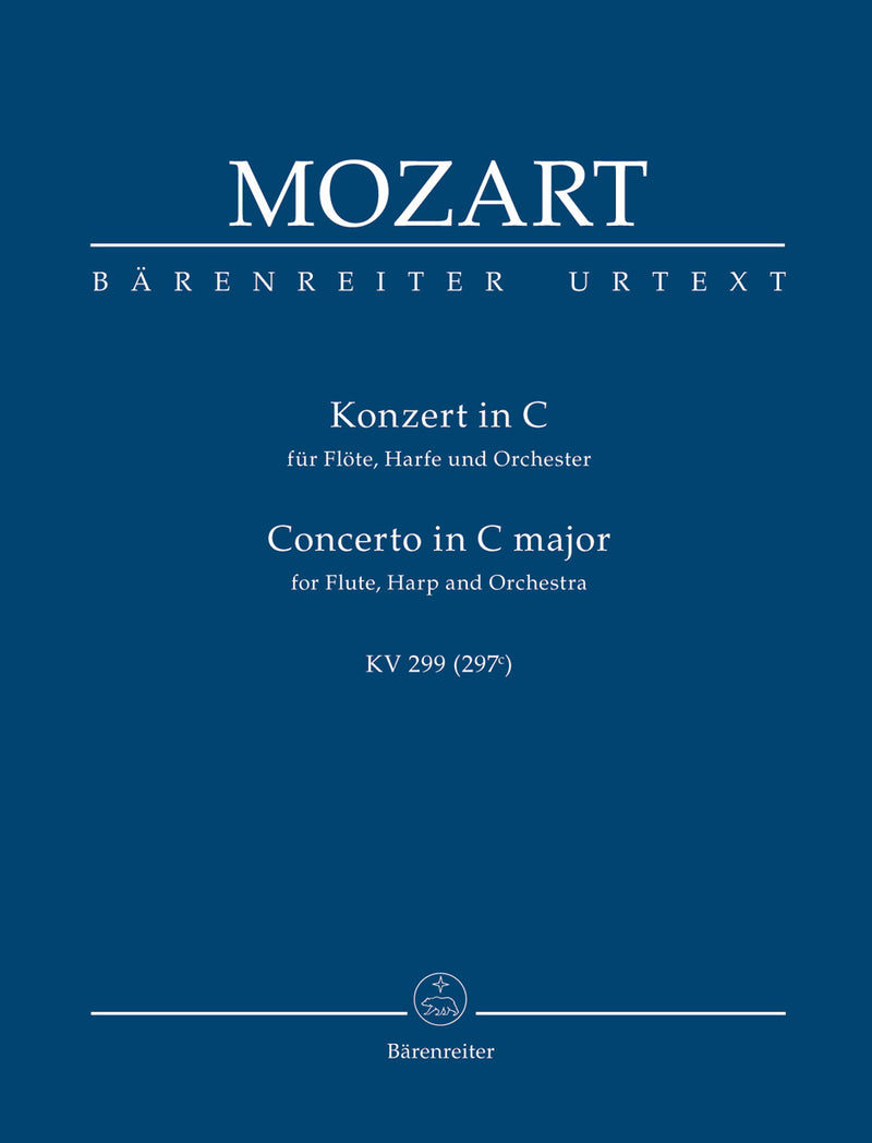 Concerto for flute, Harp and Orchestra C major K. 299(297c)（ポケットスコア）