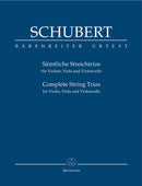 Complete String Trios for Violin, Viola and Violoncello [Study score]