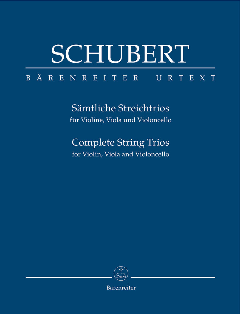 Complete String Trios for Violin, Viola and Violoncello [Study score]