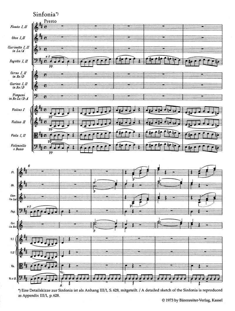 Le Nozze di Figaro 「フィガロの結婚」 [study score]