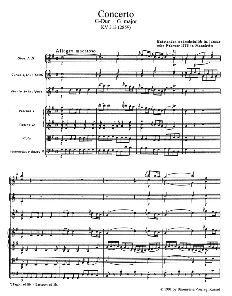 The Works for Flute and Orchestra（ポケットスコア）