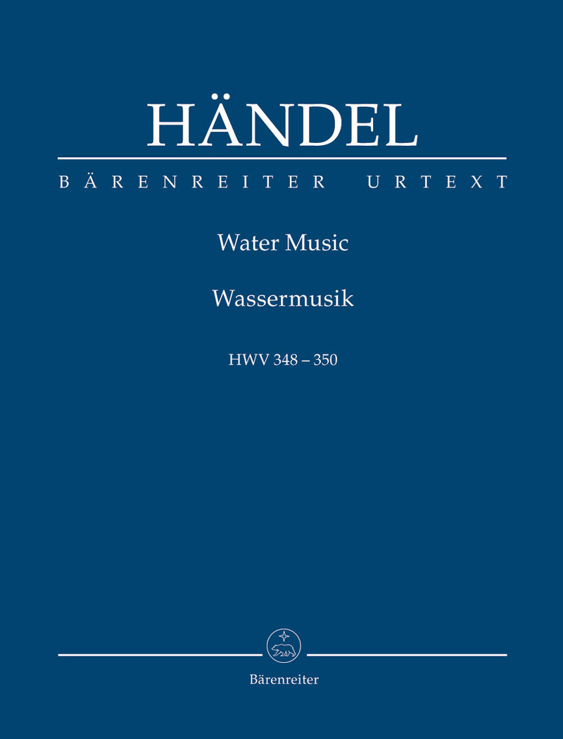 Water music [study score]