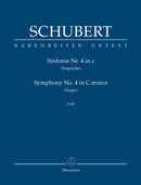 Symphony Nr. 4 C minor D 417 "Tragic"（ポケットスコア）