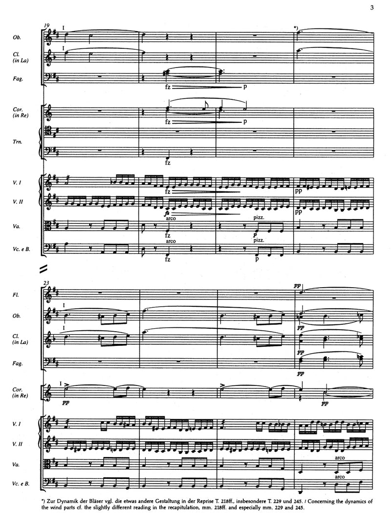 Symphony no. 7, D minor "Unfinished" [study score]