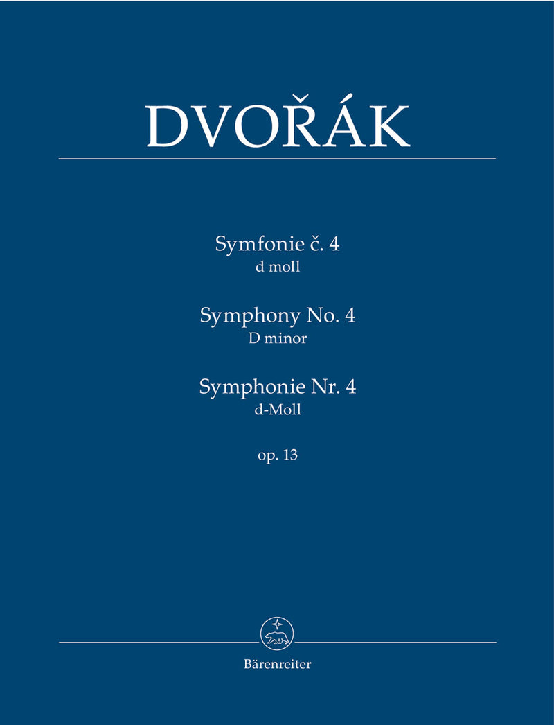 Symphonie Nr. 4 d-Moll = Symphony no. 4 D minor op. 13（ポケットスコア）
