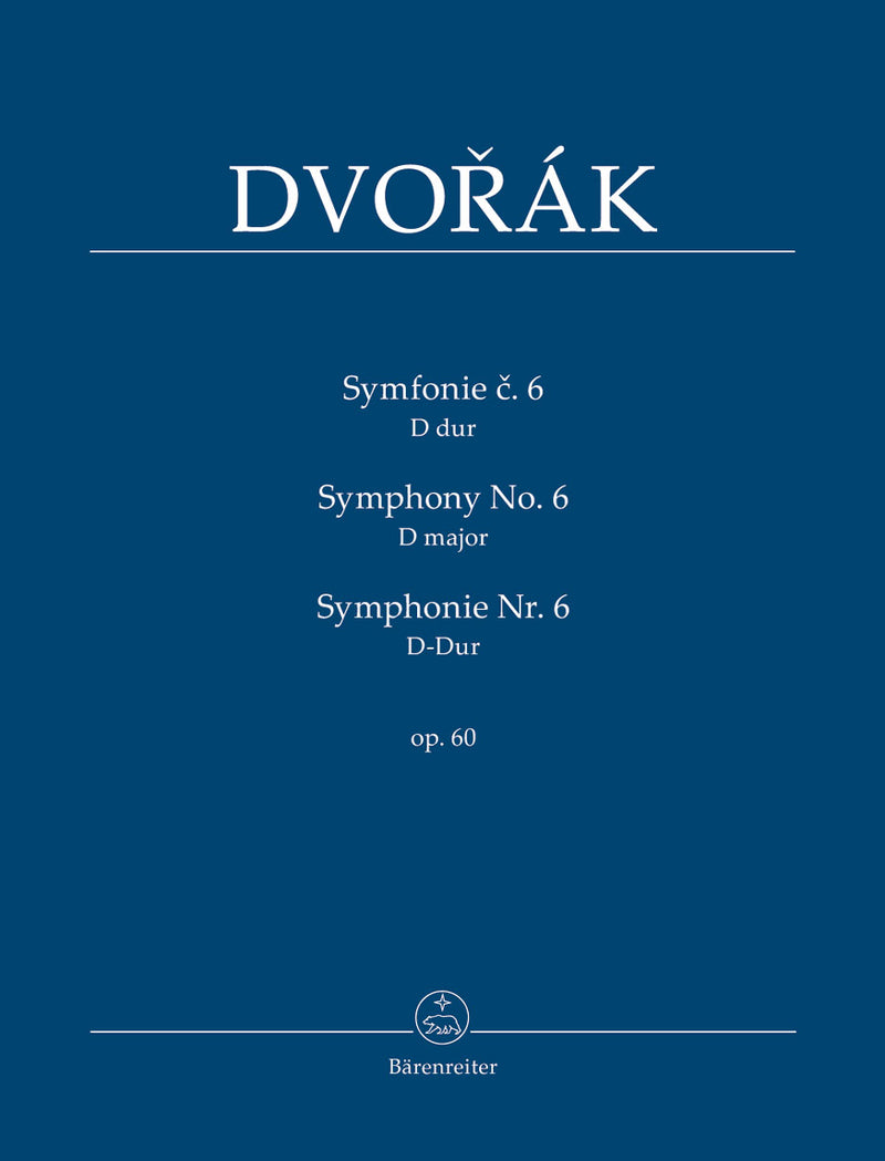 Symphonie Nr. 6 D-Dur = Symphony no. 6 D major op. 60（ポケットスコア）