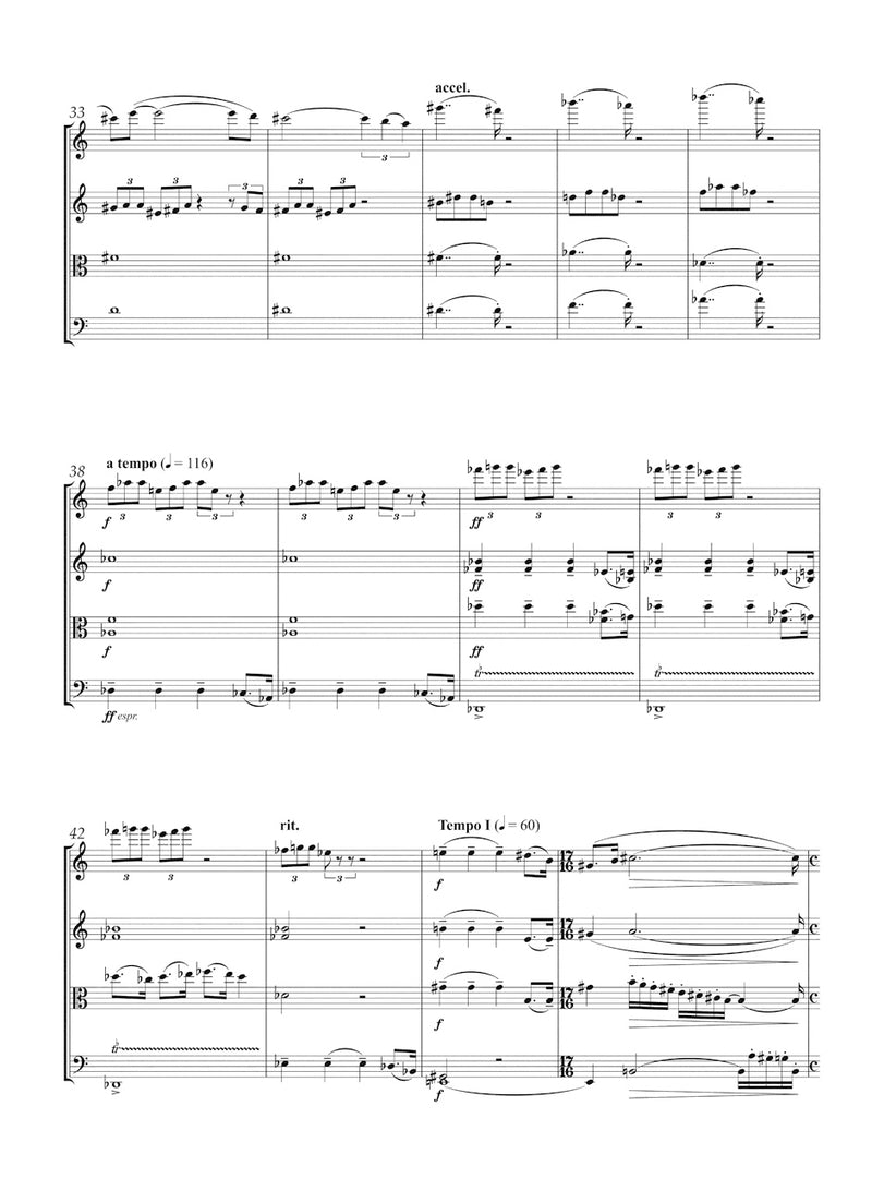 Youth (Arrangement for String Quartet)（ポケットスコア）