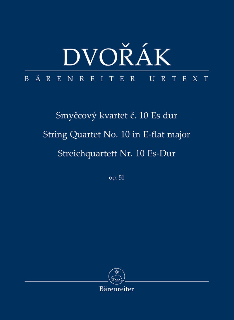 String Quartet Nr. 10 E-flat major op. 51（ポケットスコア）