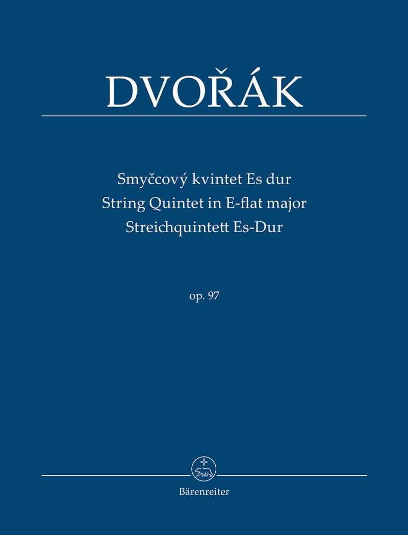 String Quintet E-flat major op. 97（ポケットスコア）