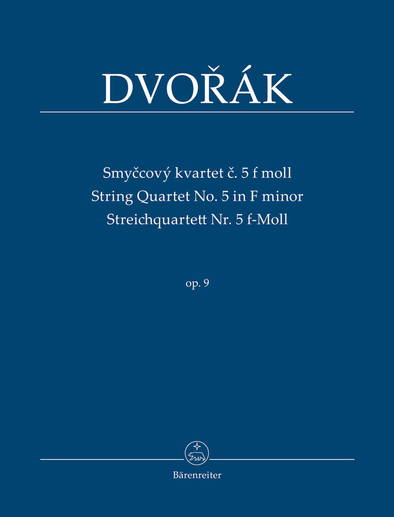 String Quartet Nr. 5 F minor op. 9（ポケットスコア）