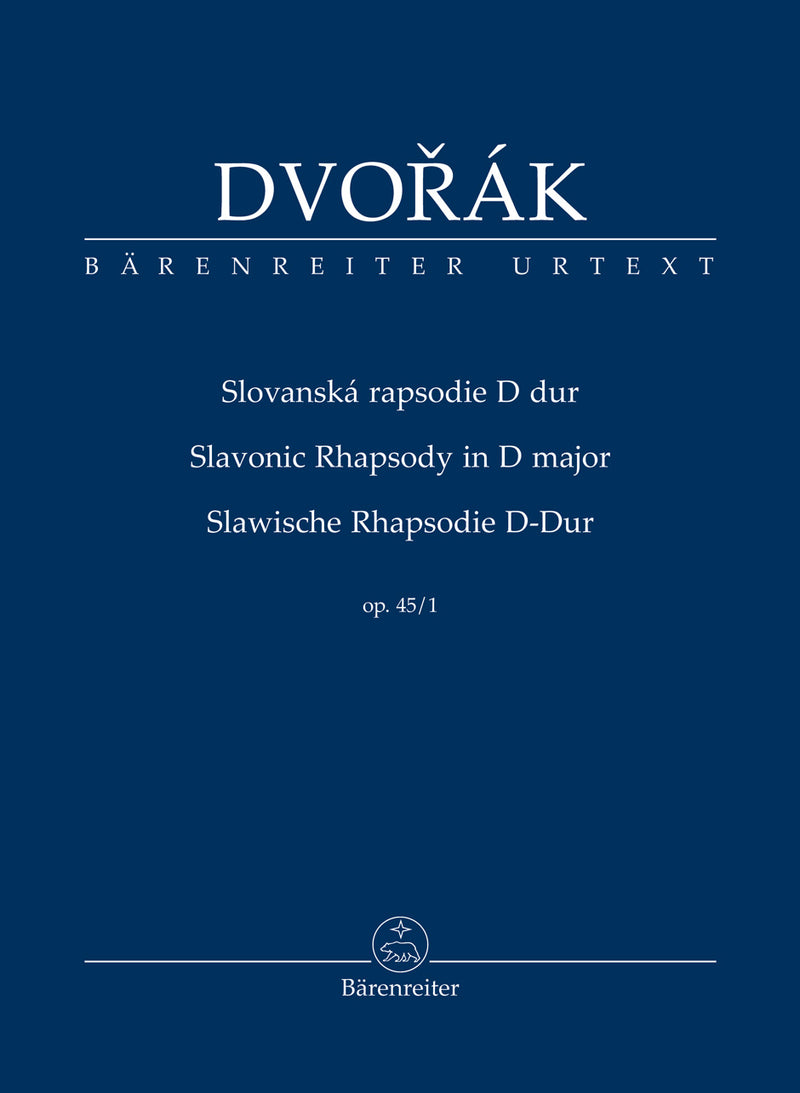 Slavonic Rhapsody in D major op. 45/1（ポケットスコア）