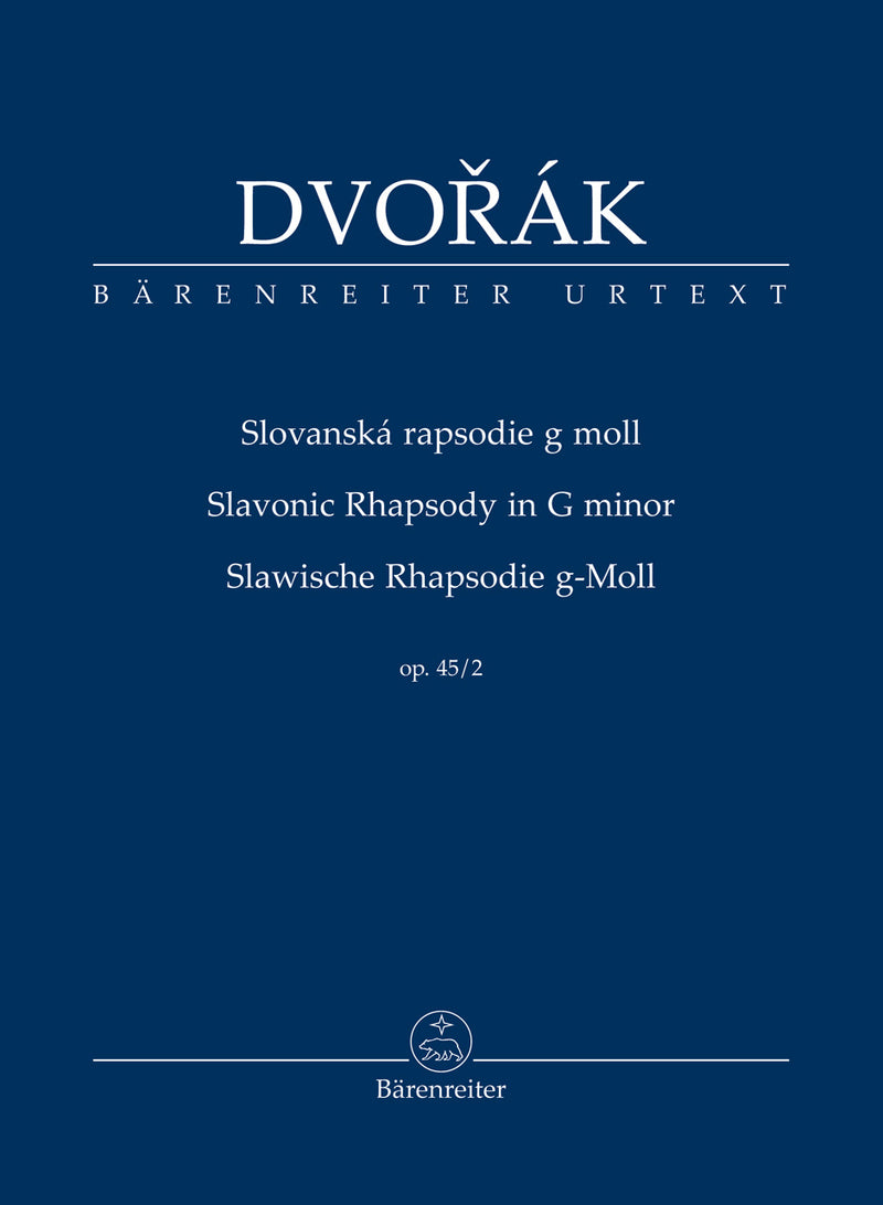 Slavonic Rhapsody in G minor op. 45/2（ポケットスコア）