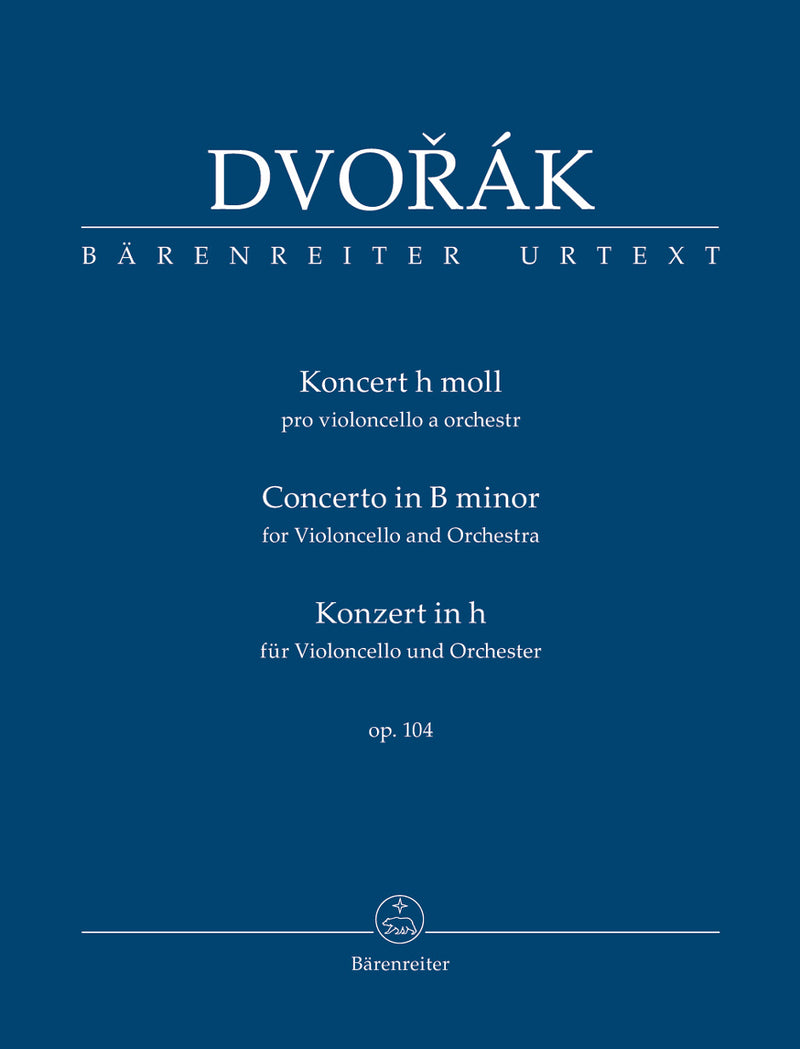 Concerto for Violoncello and Orchestra B minor op. 104（ポケットスコア）