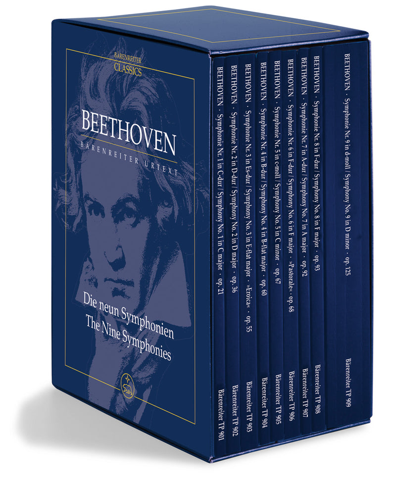 Nine symphonies [study score]