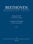 Concerto for Violin and Orchestra D major op. 61 [study score]