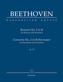 Concerto for Pianoforte and Orchestra Nr. 2 B-flat major op. 19 [study score]