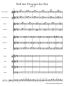 Brich dem Hungrigen dein Brot BWV 39（ポケットスコア）