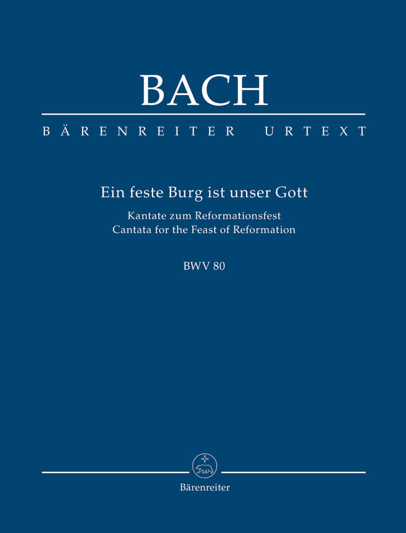 Ein feste Burg ist unser Gott, BWV 80（ポケットスコア）