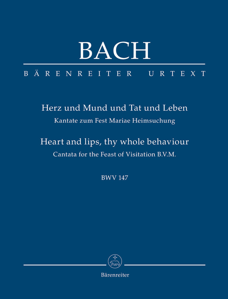 Herz und Mund und Tat und Leben [study score], BWV 147