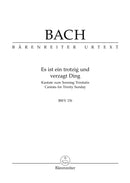 Es ist ein trotzig und verzagt Ding, BWV 176（ポケットスコア）
