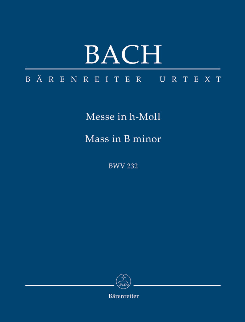 Mass in B minor, BWV 232 [study score]