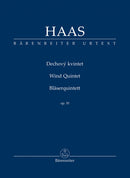 Wind Quintet op. 10 (Study score)