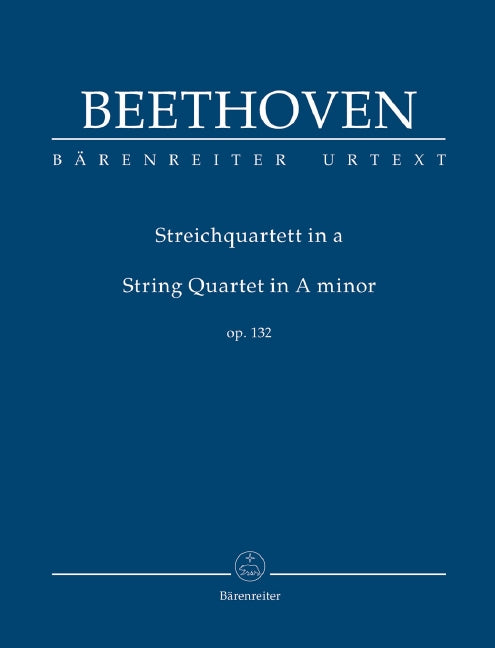 String Quartet in A minor op. 132 (Study score)