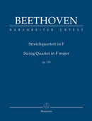 String Quartet in F major op. 135 (Study score)