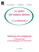 Anleitung zum Liedgesang