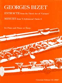 Entr'acte from the Third Act of Carmen / Minuet from L'Arlésienne-Suite 2
