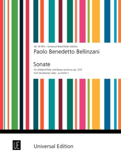 Sonate - mit Variationen über La Follia op. 3/12