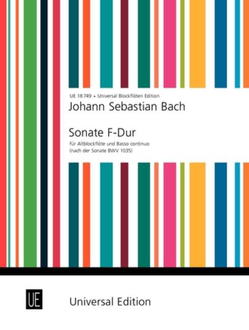 Sonate BWV 1035 (treble recorder)