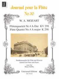 Flötenquartett Nr. 4 KV 298