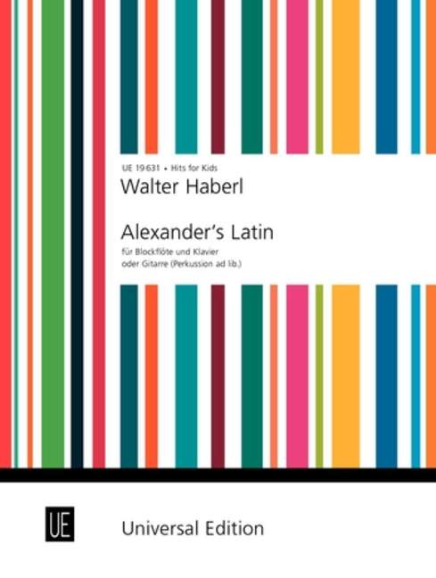 Alexander's Latin [recorder and piano or guitar (percussion ad. lib.)]