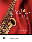 18 Concert Etudes [saxophone]