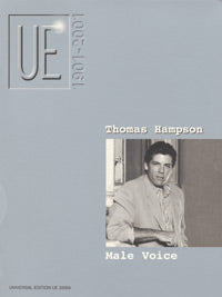 Hampson, Thomas - Male Voice - UE JUBILÄUMS EDITION, vol. 1