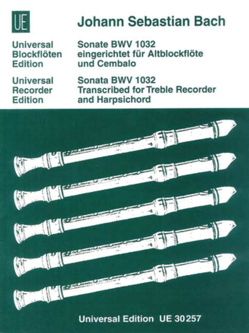 Sonate BWV 1032 (treble recorder)