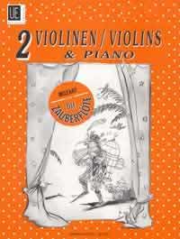 Die Zauberflöte (Seven selected pieces for 2 violins & piano)