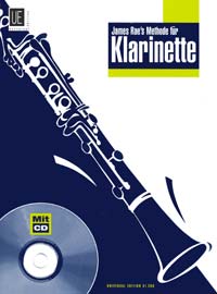 James Rae's Methode für Klarinette mit CD