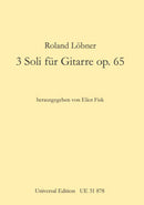 Drei Soli für Gitarre op. 65
