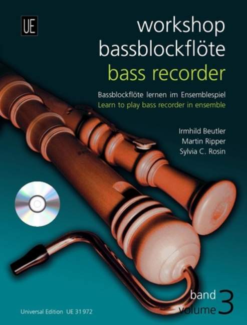Workshop Bassblockflöte 3 mit CD, vol. 3