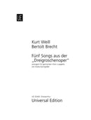 Fünf Songs aus der Dreigroschenoper
