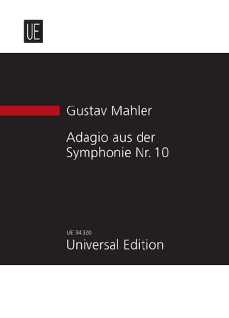 Adagio aus der Symphonie Nr. 10 [study score]